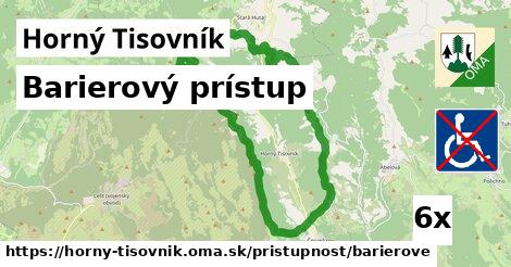 Barierový prístup, Horný Tisovník