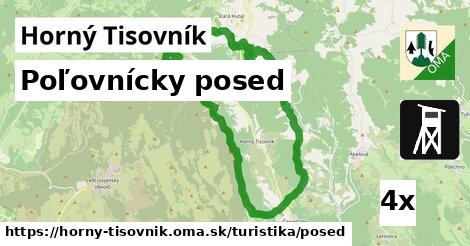 Poľovnícky posed, Horný Tisovník