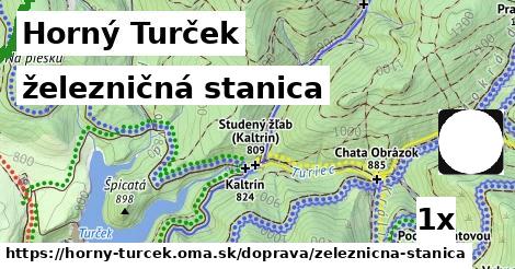 železničná stanica v Horný Turček