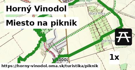 miesto na piknik v Horný Vinodol