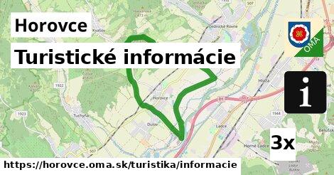 Turistické informácie, Horovce