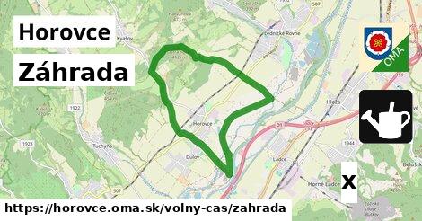 Záhrada, Horovce