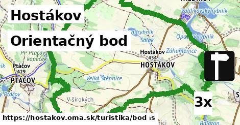 Orientačný bod, Hostákov