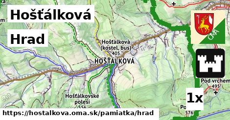 Hrad, Hošťálková