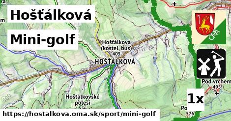 Mini-golf, Hošťálková