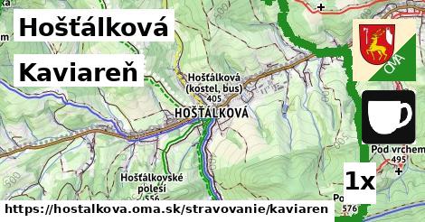 Kaviareň, Hošťálková