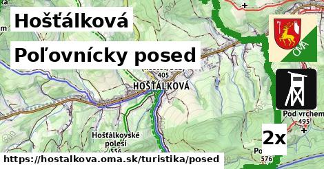 Poľovnícky posed, Hošťálková