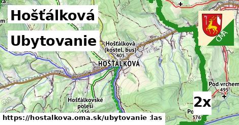 ubytovanie v Hošťálková