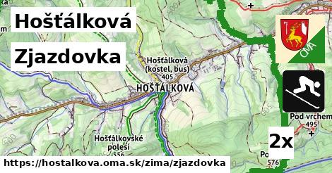 Zjazdovka, Hošťálková