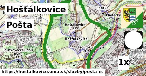 Pošta, Hošťálkovice