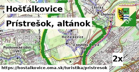 Prístrešok, altánok, Hošťálkovice