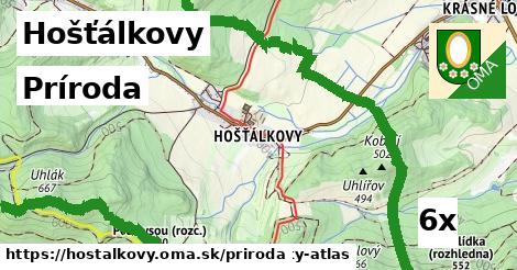 príroda v Hošťálkovy