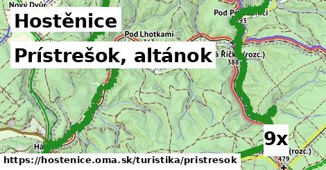 prístrešok, altánok v Hostěnice