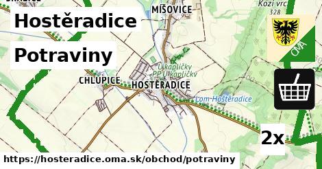 Potraviny, Hostěradice