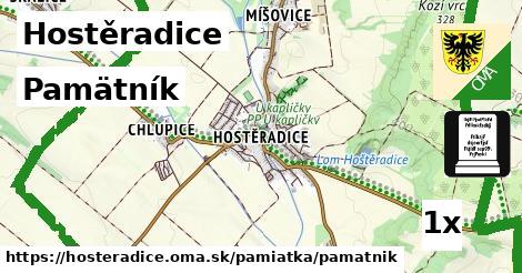 Pamätník, Hostěradice