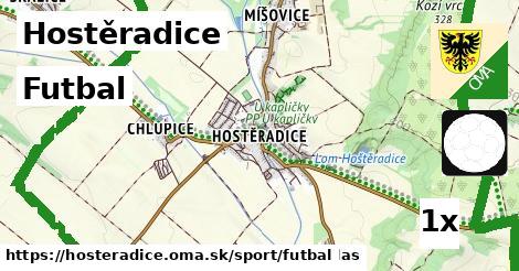 Futbal, Hostěradice