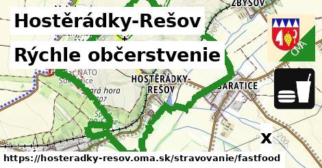 Všetky body v Hostěrádky-Rešov