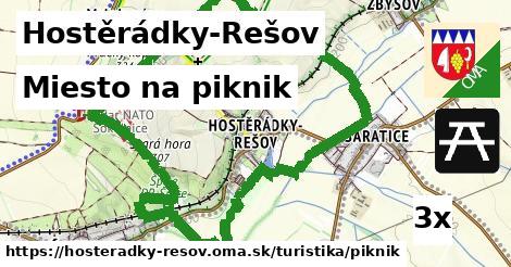 Miesto na piknik, Hostěrádky-Rešov