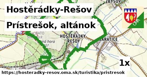 prístrešok, altánok v Hostěrádky-Rešov