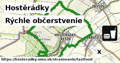 Všetky body v Hostěrádky