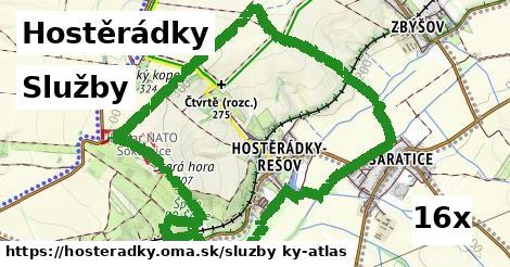 služby v Hostěrádky