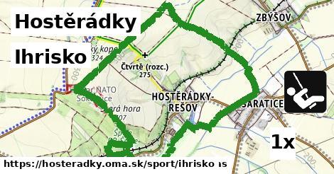 ihrisko v Hostěrádky