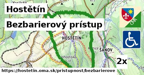 Bezbarierový prístup, Hostětín