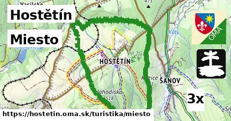 Miesto, Hostětín