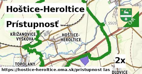 prístupnosť v Hoštice-Heroltice