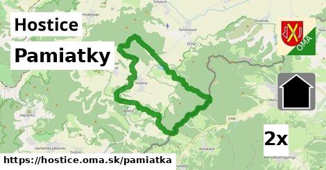 pamiatky v Hostice