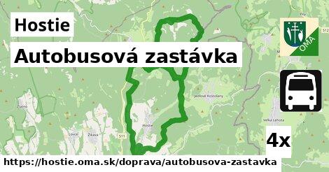 Autobusová zastávka, Hostie