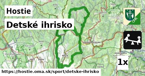 Detské ihrisko, Hostie