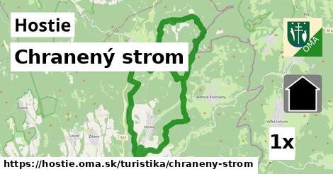 Chranený strom, Hostie