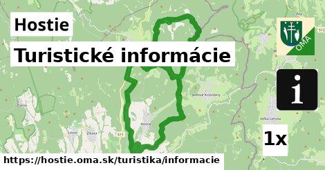 Turistické informácie, Hostie