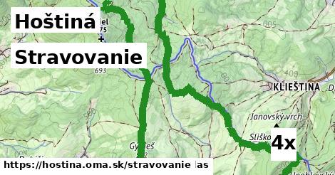 stravovanie v Hoštiná