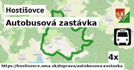 Autobusová zastávka, Hostišovce