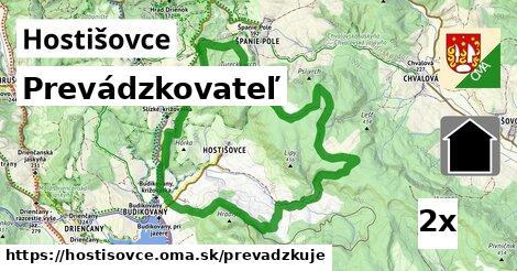 prevádzkovateľ v Hostišovce