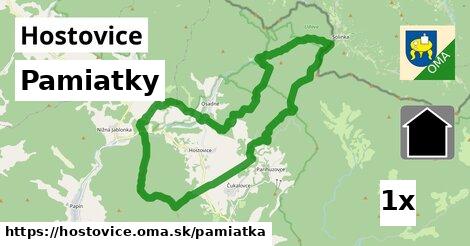 pamiatky v Hostovice