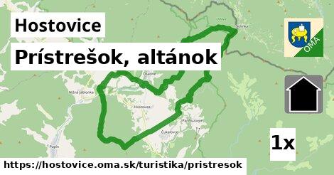 Prístrešok, altánok, Hostovice