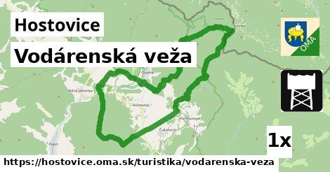 Vodárenská veža, Hostovice