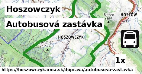 Autobusová zastávka, Hoszowczyk
