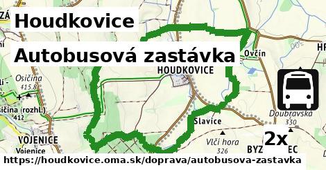 Autobusová zastávka, Houdkovice