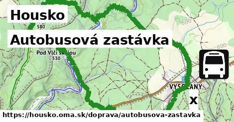 Autobusová zastávka, Housko