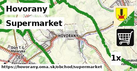 Supermarket, Hovorany