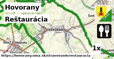 Reštaurácia, Hovorany