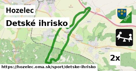 Detské ihrisko, Hozelec