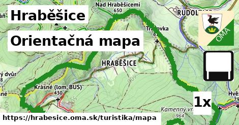 Orientačná mapa, Hraběšice