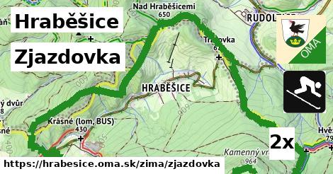 Zjazdovka, Hraběšice