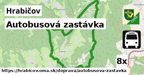 Autobusová zastávka, Hrabičov