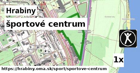 športové centrum, Hrabiny